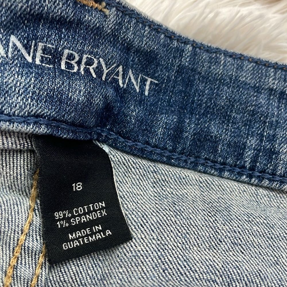 Lane Bryant Blue Denim Shorts - Picture 5 of 5